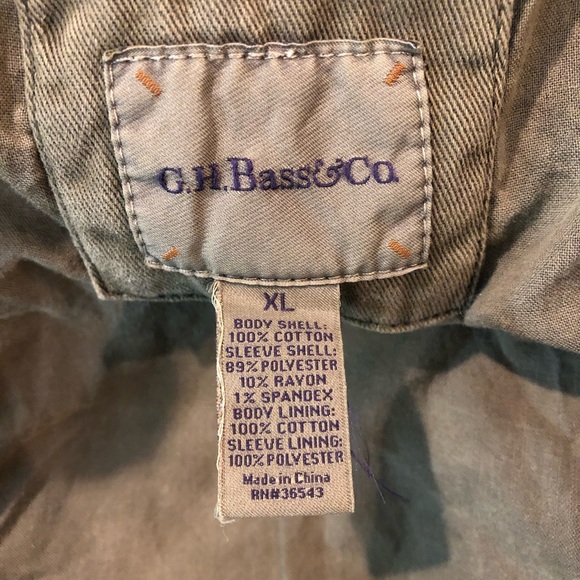 GH Bass & Co Military Style Peacoat - Picture 4 of 5